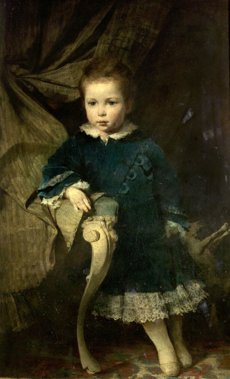 Lapsen muotokuva, 1874 tekijältä Hermann Schneider