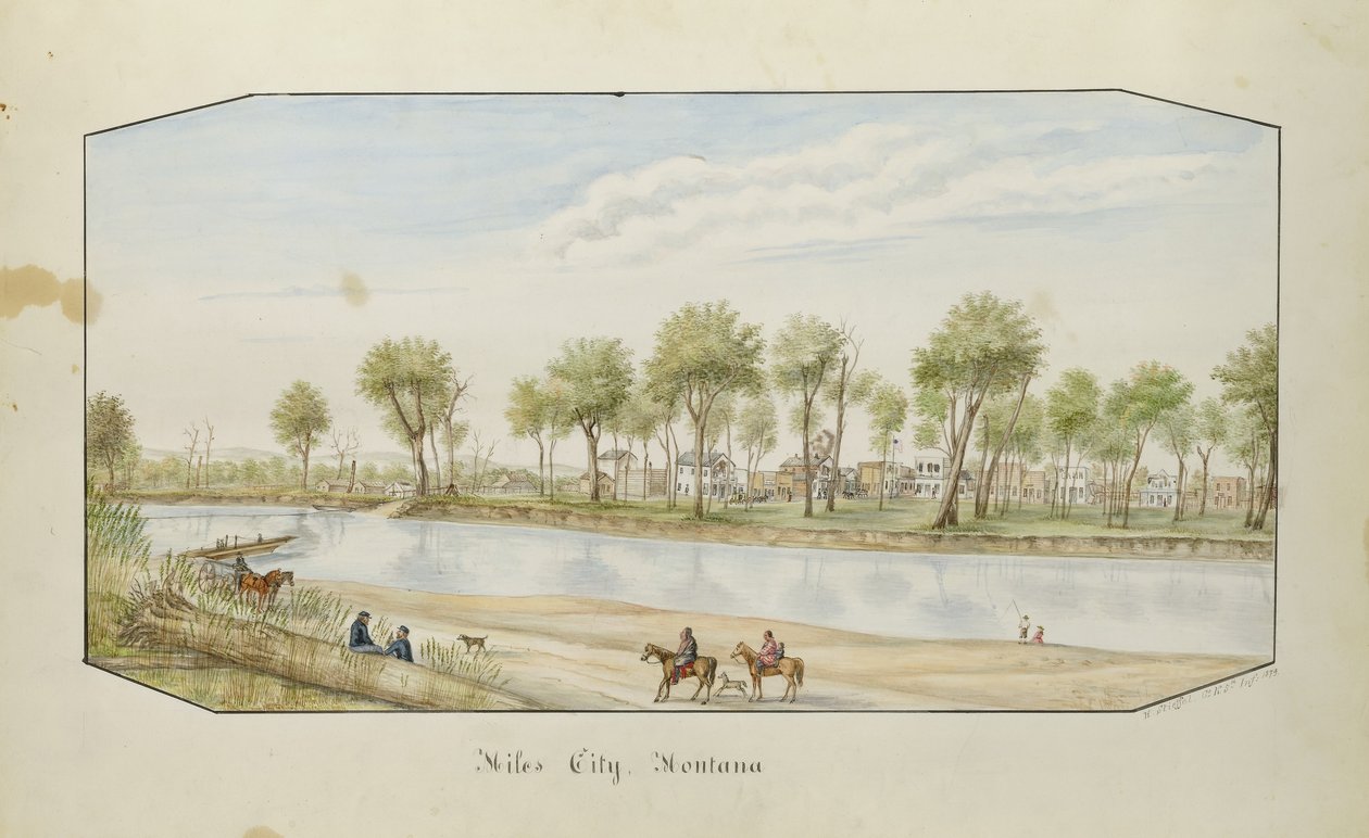 Miles City, Montana tekijältä Hermann Stieffel