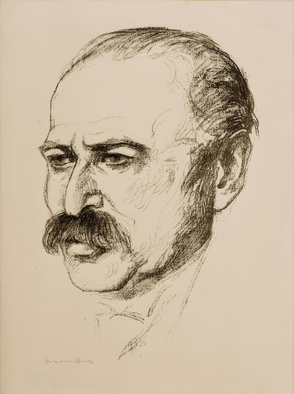 Muotokuva Lesser Ury tekijältä Hermann Struck