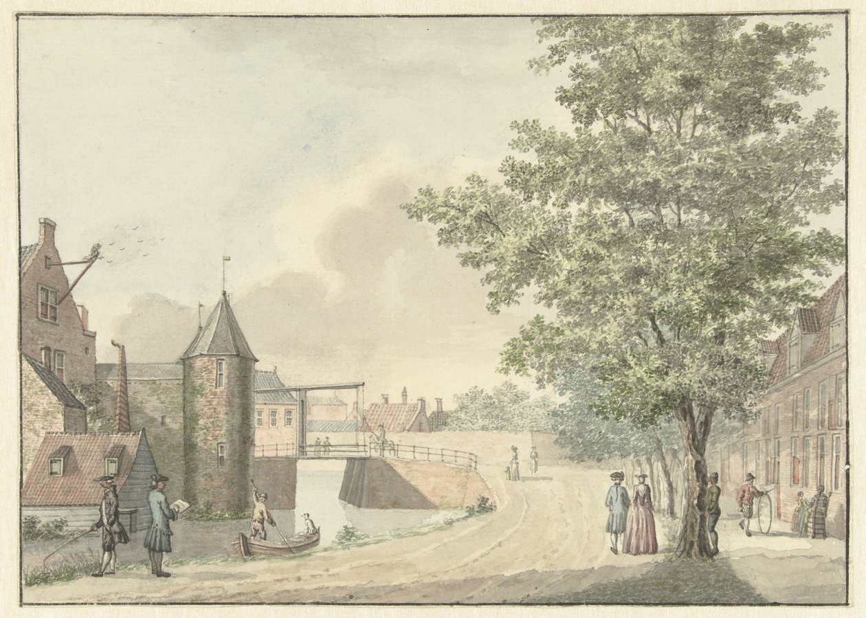 Waardpoort Utrechtissa tekijältä Hermanus Petrus Schouten (possibly)