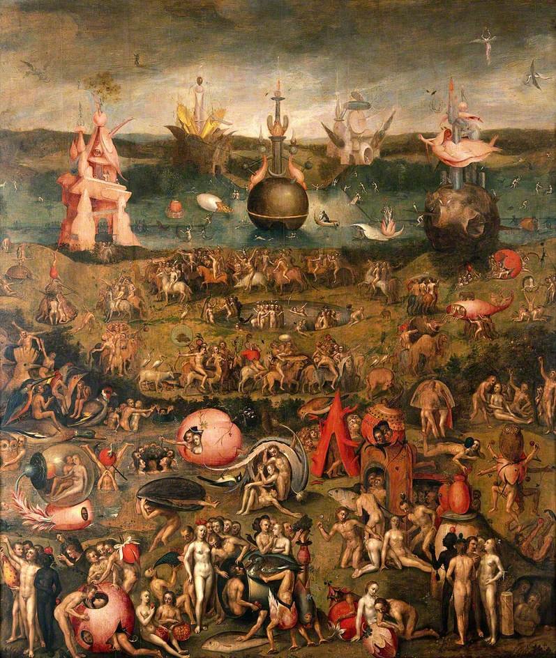 Ylellisyyden allegoria tekijältä Hieronymus Bosch