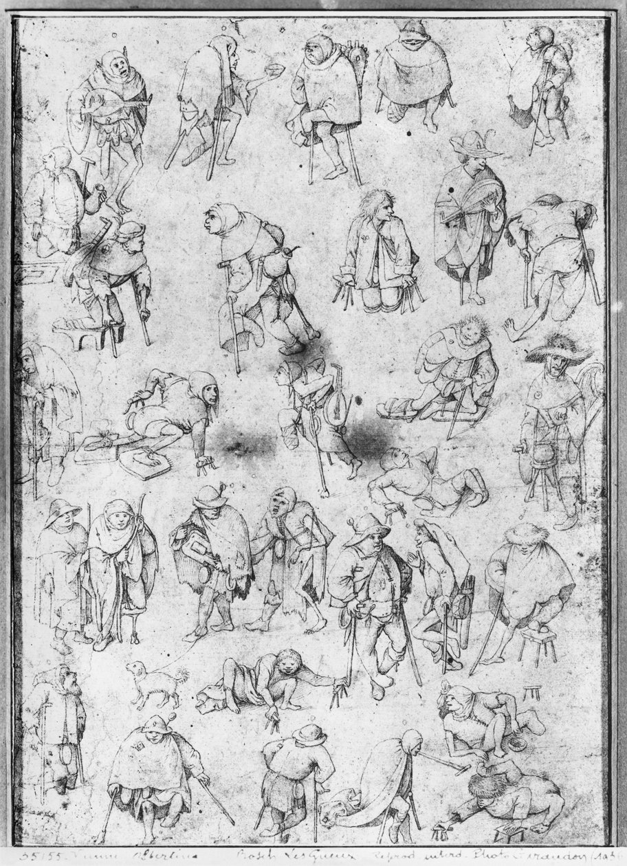 Kerjäläisiä tekijältä Hieronymus Bosch