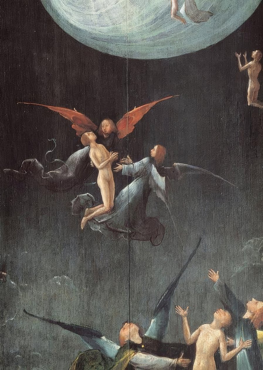 Der Aufstieg in das himmlische Paradies tekijältä Hieronymus Bosch