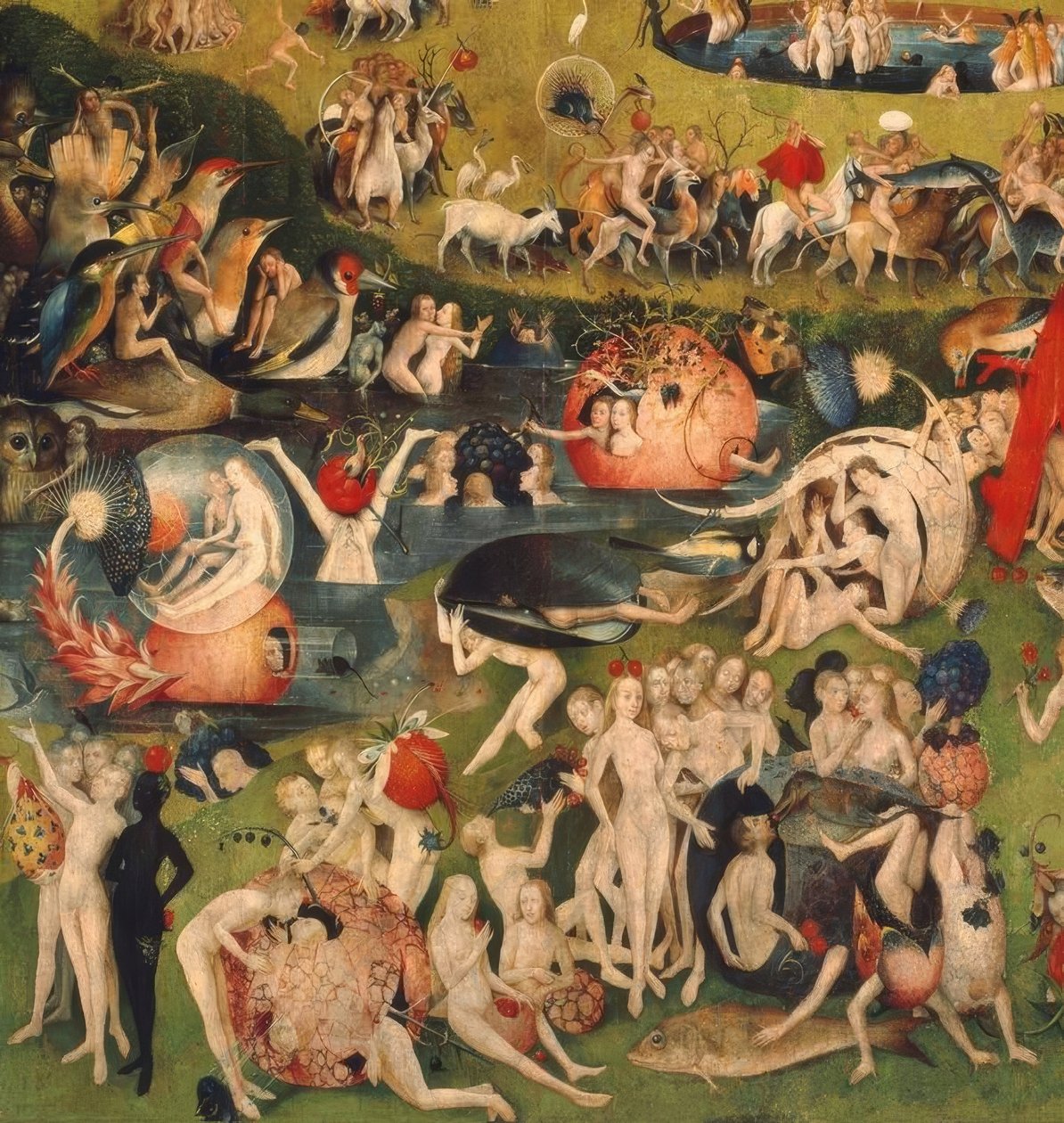 Der Garten der Lüste tekijältä Hieronymus Bosch