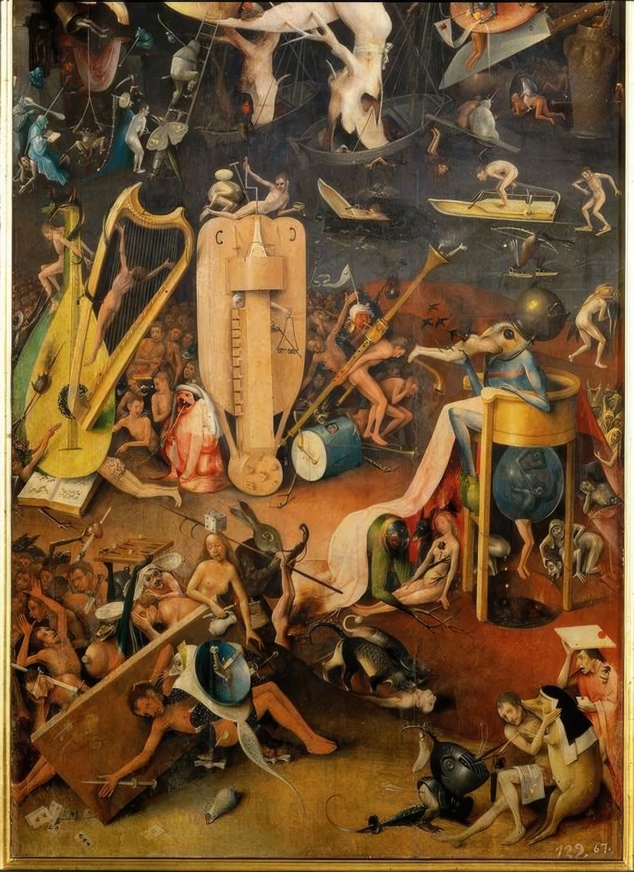 Die Hölle tekijältä Hieronymus Bosch