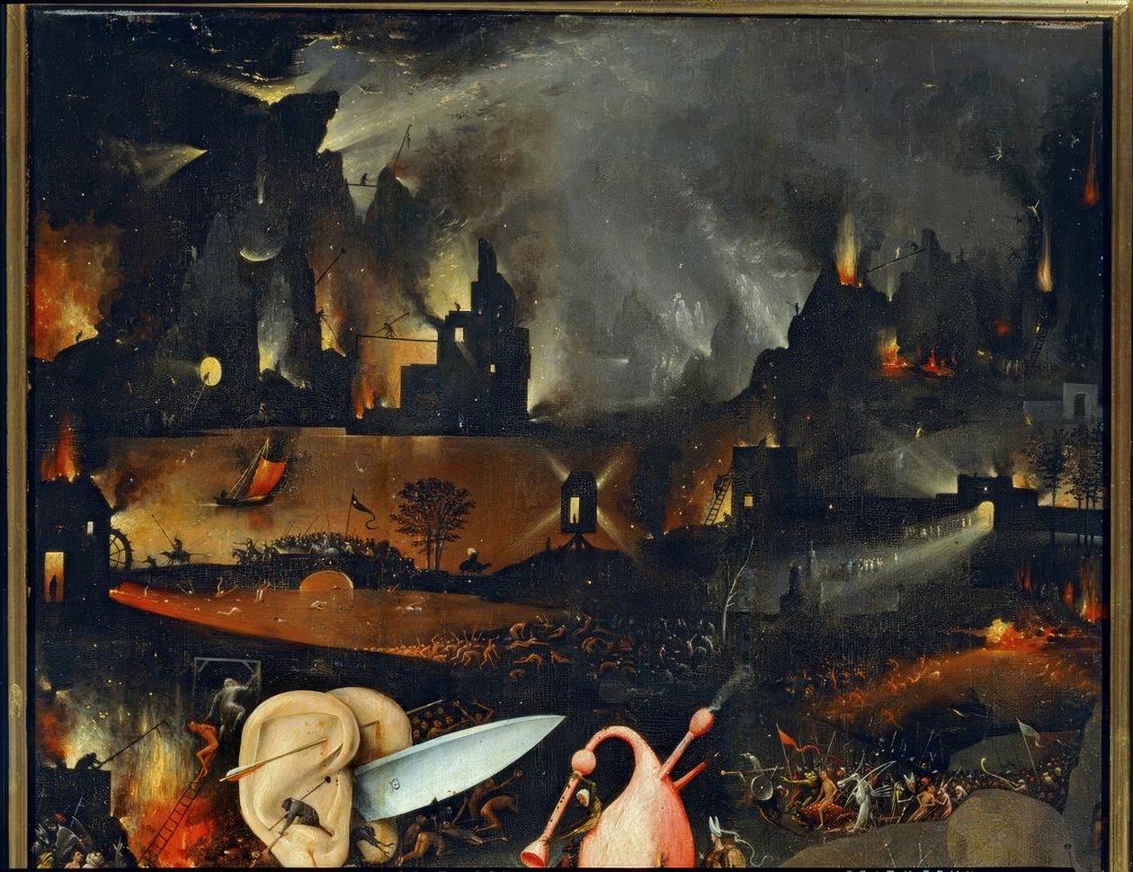 Die Hölle tekijältä Hieronymus Bosch