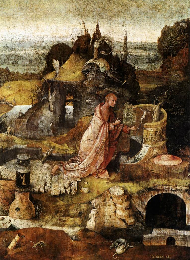 Pyhä Jerome tekijältä Hieronymus Bosch