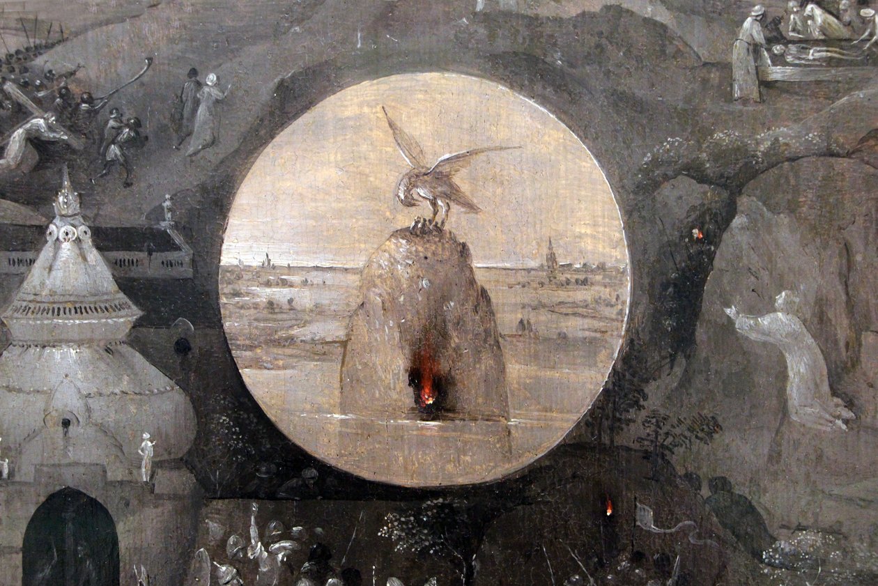 Pyhä Johannes evankelista tekijältä Hieronymus Bosch