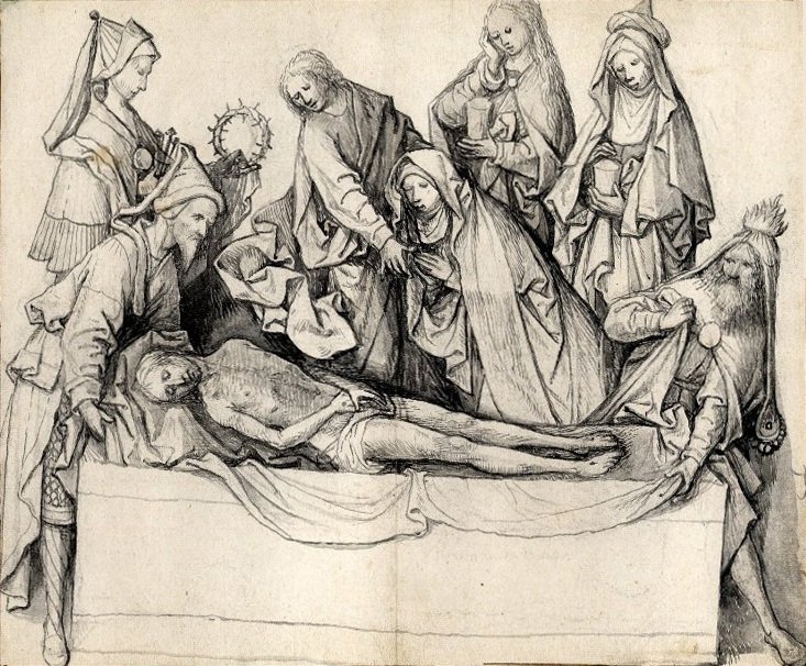 Entombment tekijältä Hieronymus Bosch