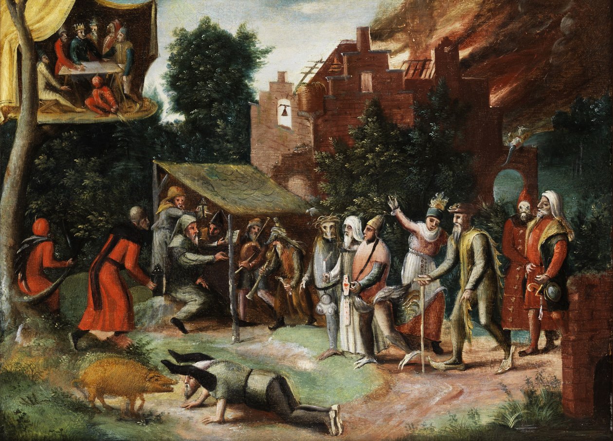 Pyhän Anthonyn kiusaus tekijältä Hieronymus Bosch