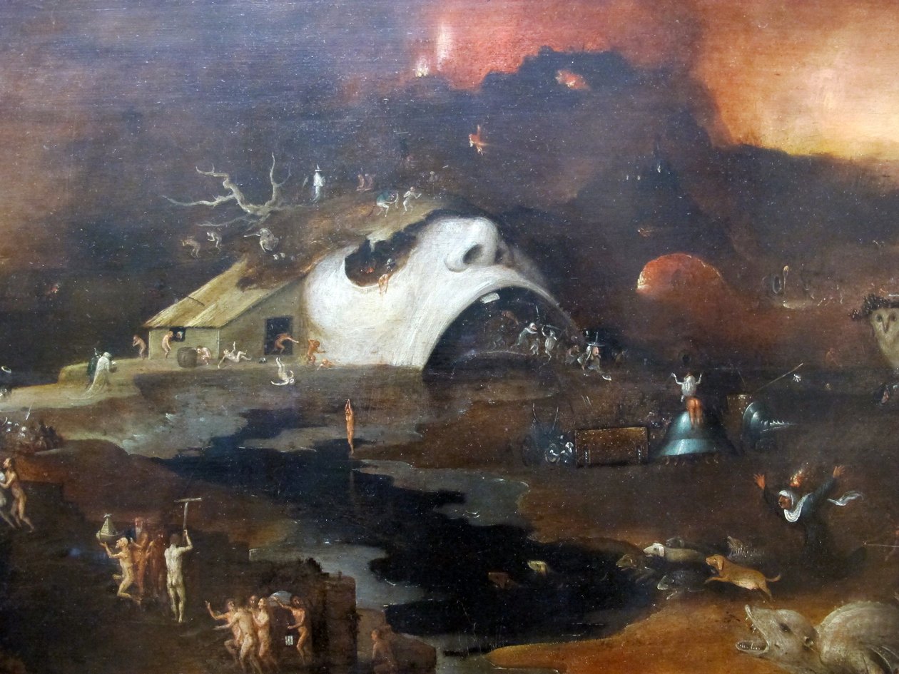 discesa di cristo agli inferi tekijältä Hieronymus Bosch