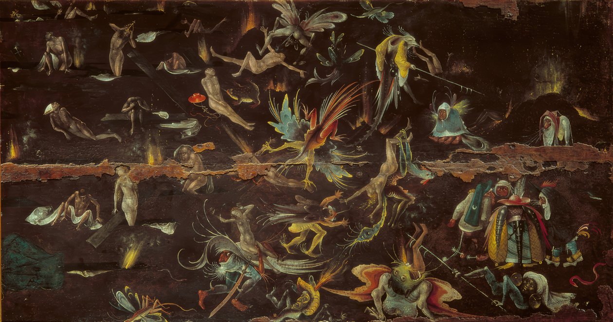 Das Jüngste Gericht tekijältä Hieronymus Bosch