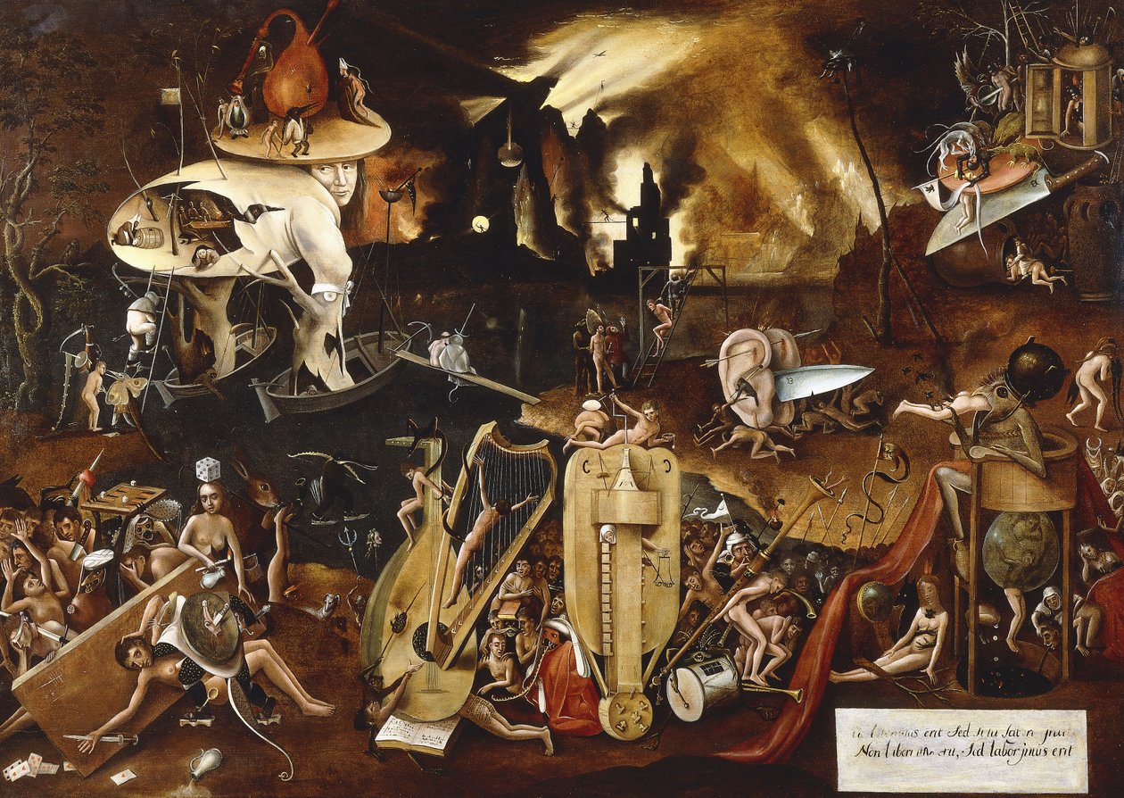 Helvetti, tekijältä Hieronymus Bosch