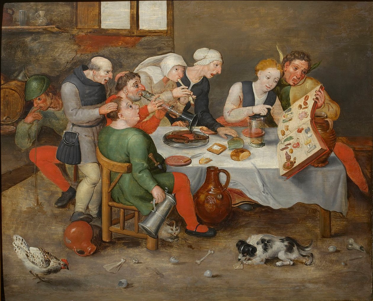 Bacchus Singers, 1580. tekijältä Hieronymus, Bosch