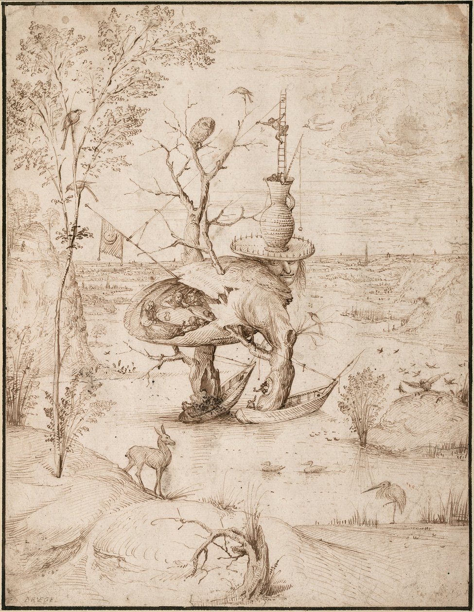 Puumies tekijältä Hieronymus Bosch