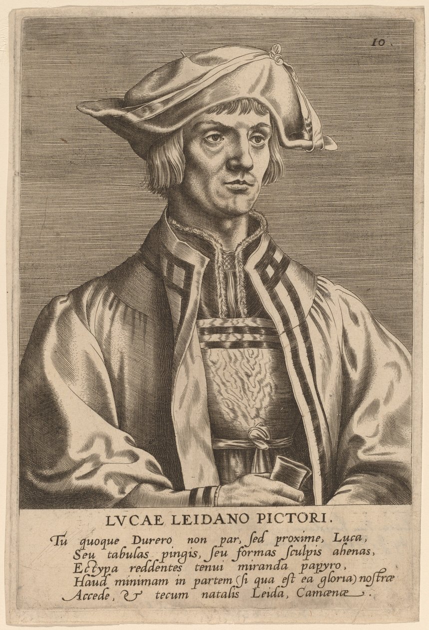 Lucas van Leyden tekijältä Hieronymus Wierix
