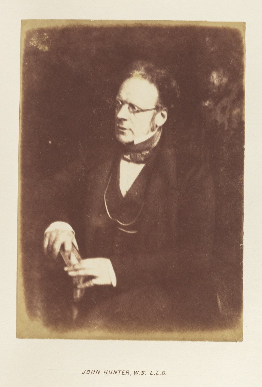[John Hunter, W.S. L.L.D.] tekijältä Hill and Adamson