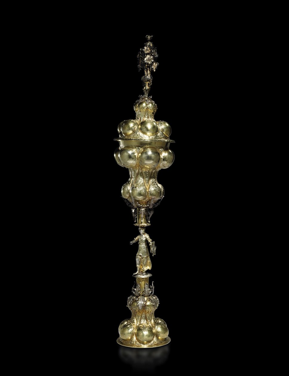 Medingen Minerva Cup, n. 1650 (hopeaa ja hopeaa) tekijältä Hinrich Ohmssen