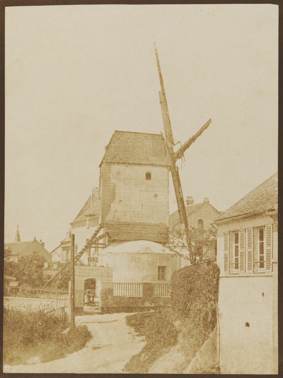 Moulin de la Galette (Montmartre) tekijältä Hippolyte Bayard