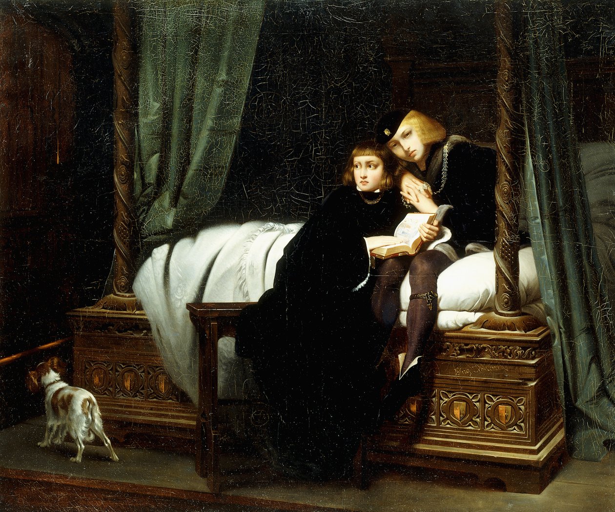 Edwardin lapset, tekijältä Hippolyte Delaroche