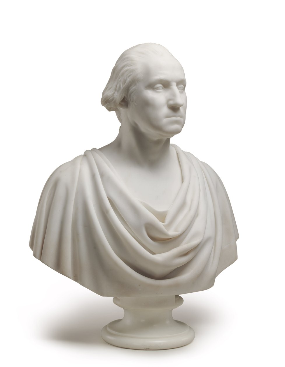 George Washington (marmori) tekijältä Hiram Powers