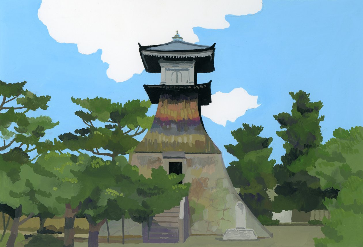 Tämä paikka on Japanin Kotohira 2016, tekijältä Hiroyuki Izutsu