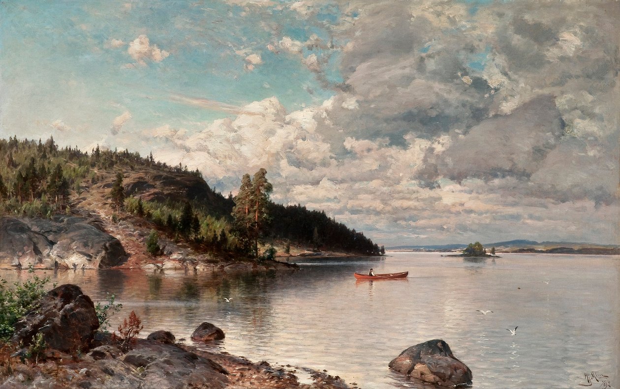 Lämmin kesäpäivä tekijältä Hjalmar Munsterhjelm