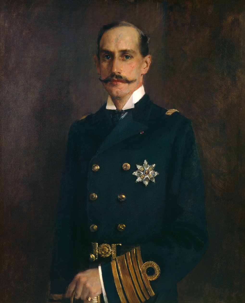 Kuningas Haakon VII (maalaus) tekijältä Hjalmer Eilif Emanuel Peterssen