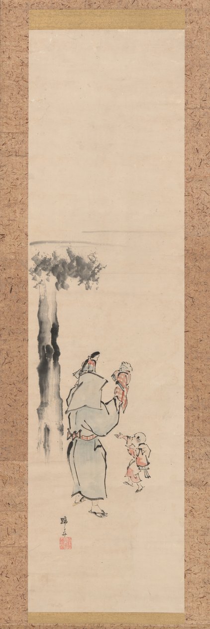 Nukkenäyttelijä, 1800-luku. tekijältä Hokuba