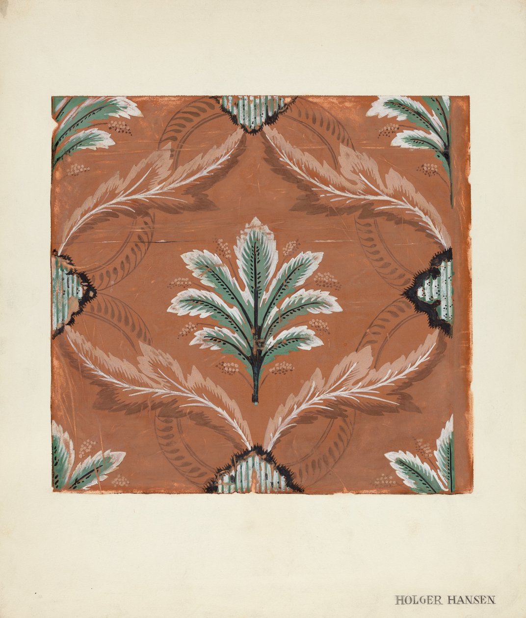 Tapetti, c. 1939. tekijältä Holger Hansen
