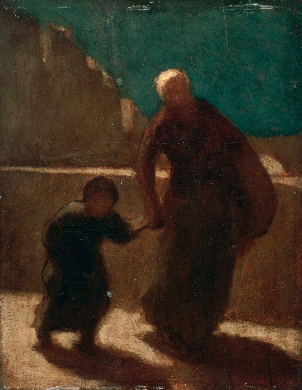 Sillalla yöllä tekijältä Honoré Daumier