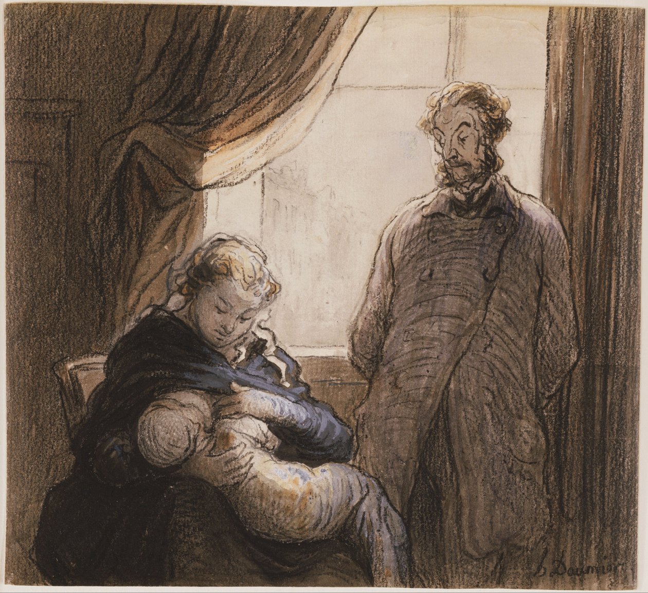 Perhe tekijältä Honoré Daumier