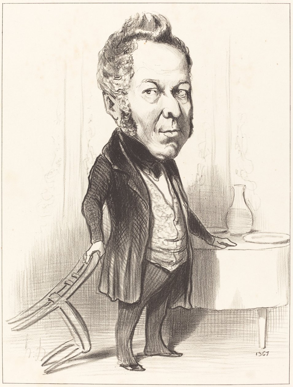 A.P.F. Deslongrais tekijältä Honoré Daumier