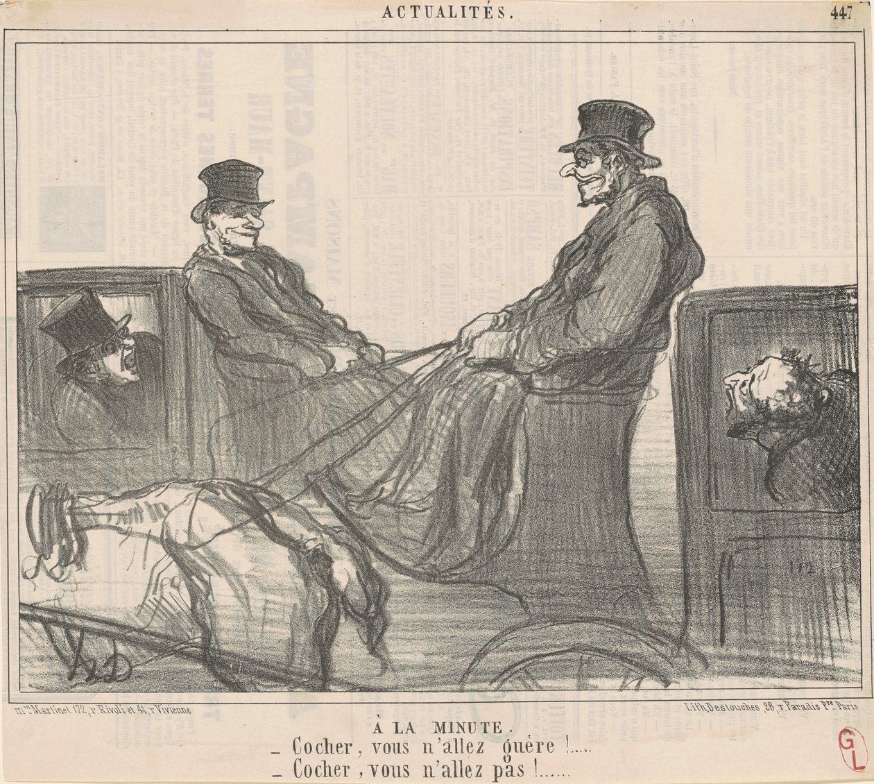 A - minuuttia tekijältä Honoré Daumier