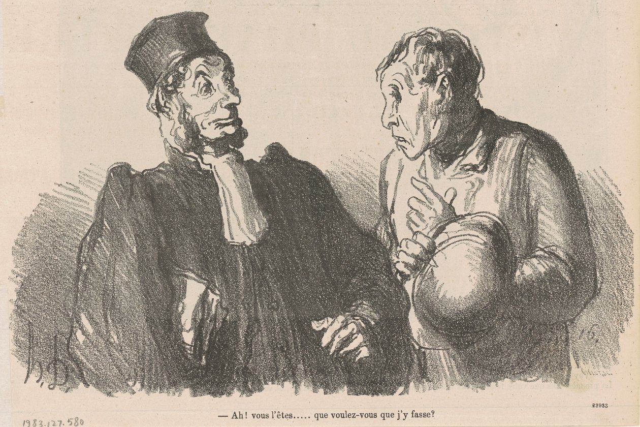 Ah! Olet... mitä haluat... tekijältä Honoré Daumier