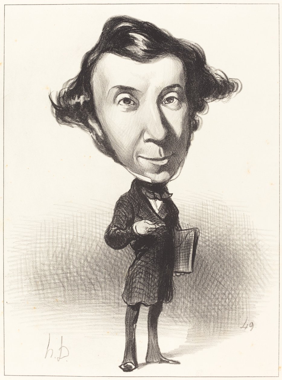 Alex. Ch. Henri de Tocqueville tekijältä Honoré Daumier