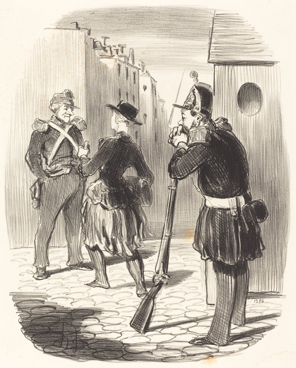 Tuo pirun Pigochard... tekijältä Honoré Daumier