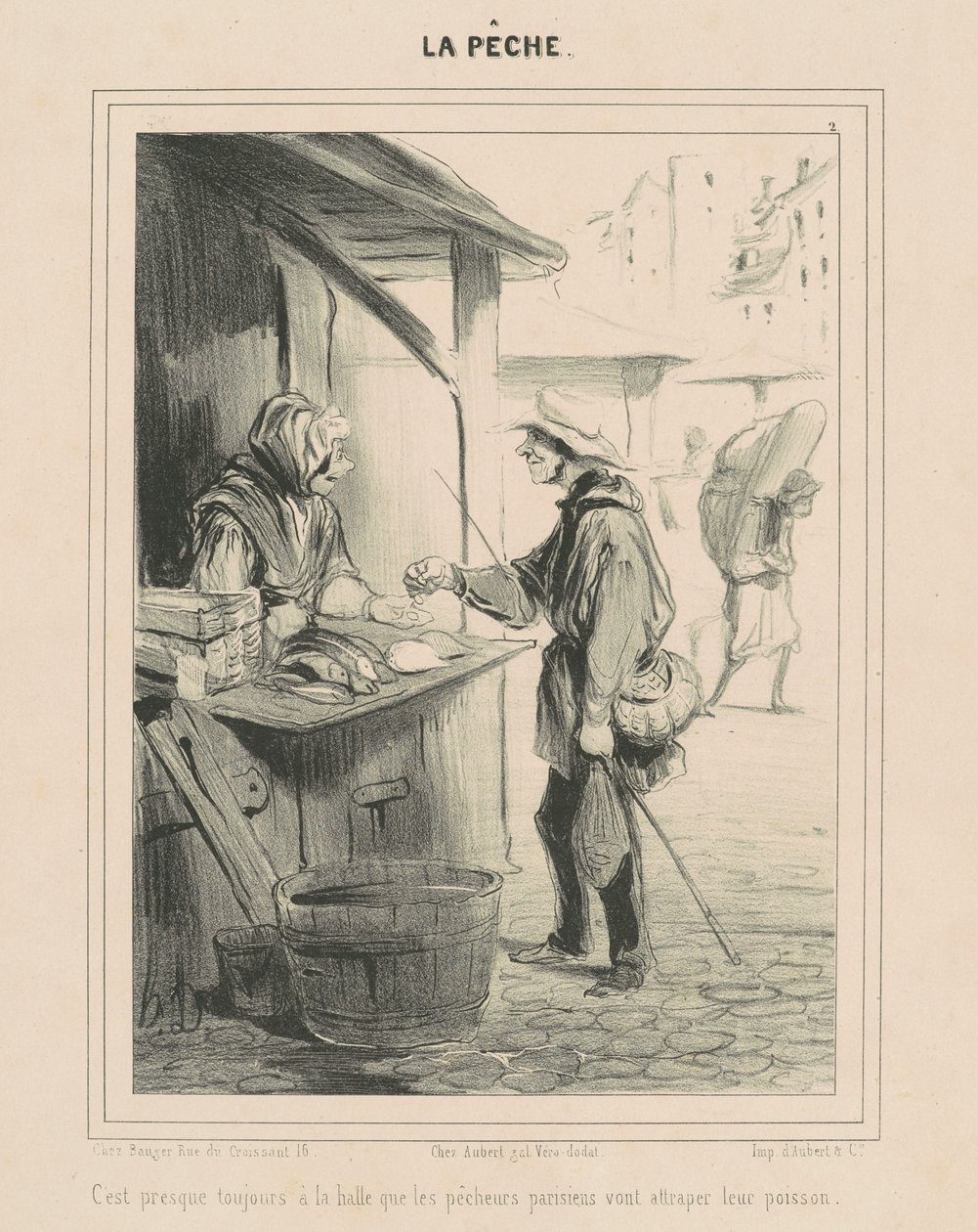 Se on melkein aina hallissa... tekijältä Honoré Daumier