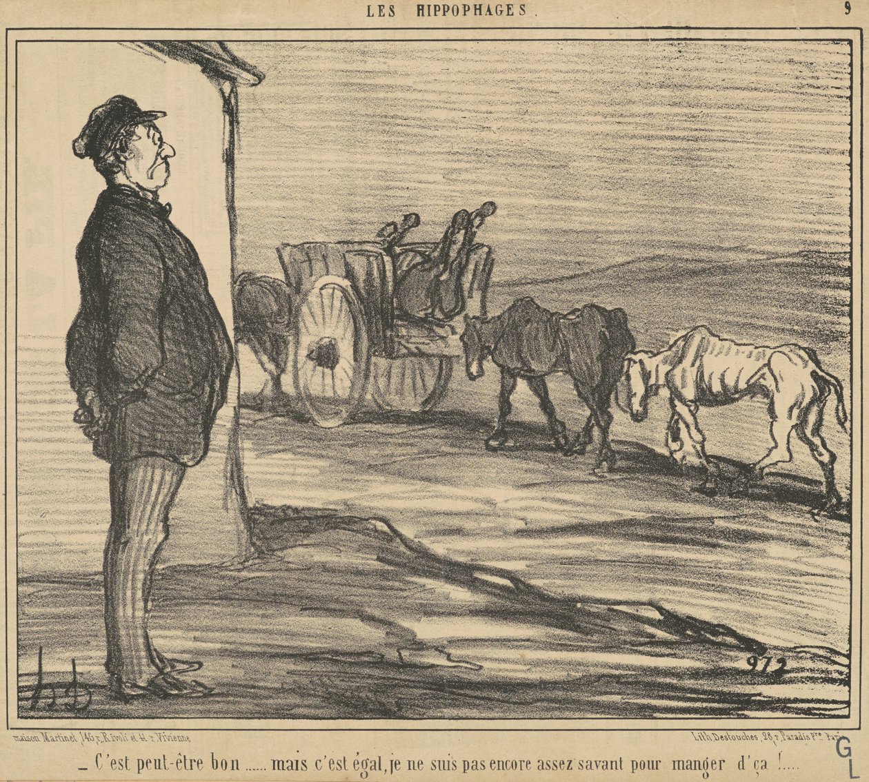 Ehkä se on hyvä... tekijältä Honoré Daumier