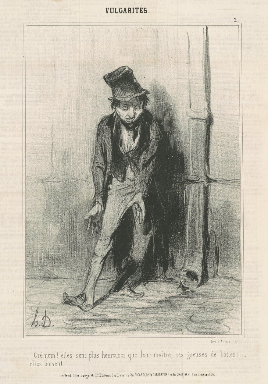 Cré nom: He ovat onnellisempia... tekijältä Honoré Daumier
