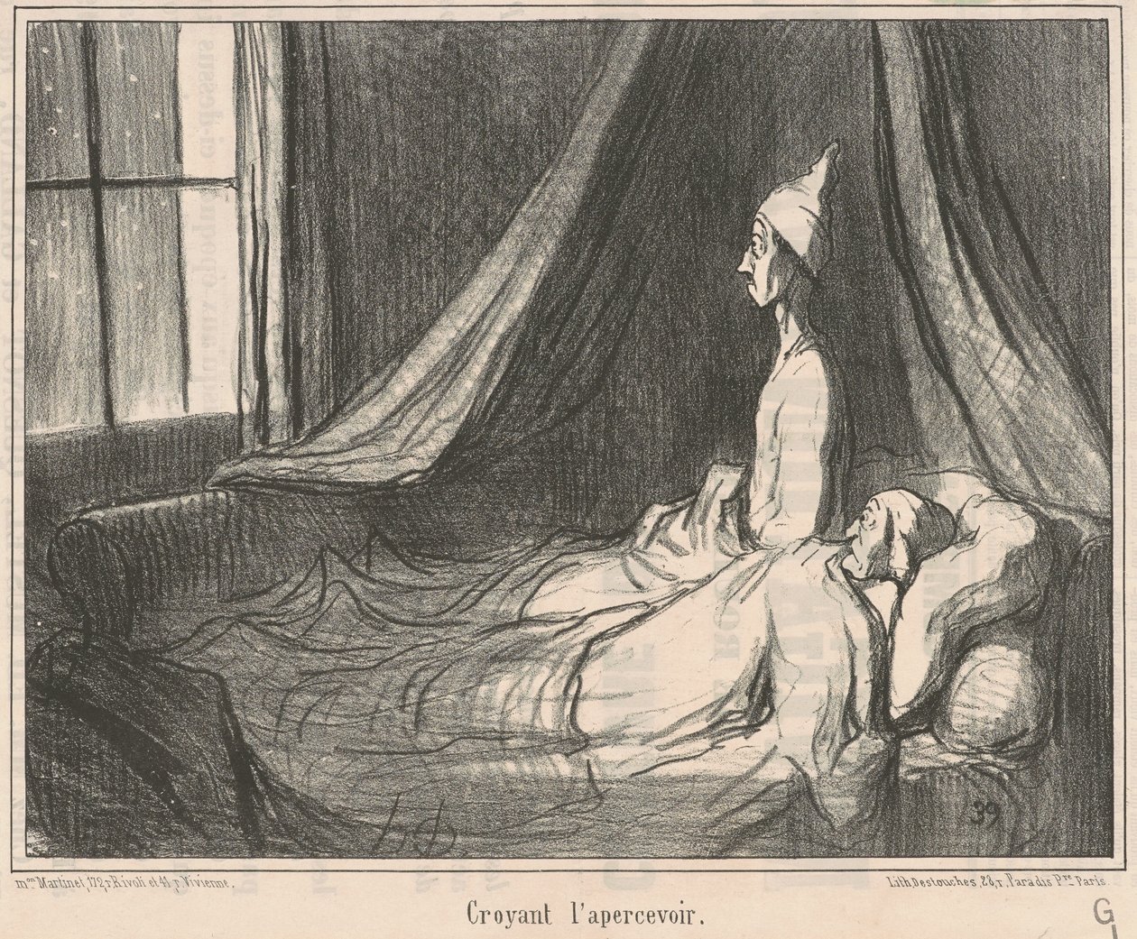 Uskoa näkevänsä sen... tekijältä Honoré Daumier