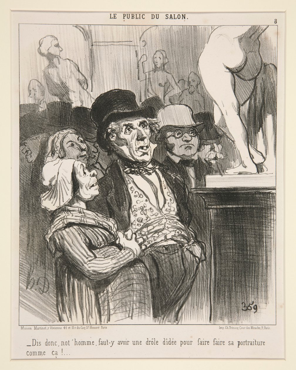 Sano ei tekijältä Honoré Daumier