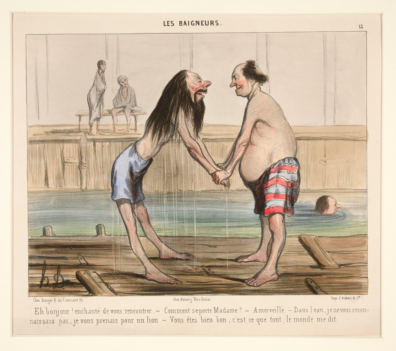 Hei hei! hauska tavata tekijältä Honoré Daumier