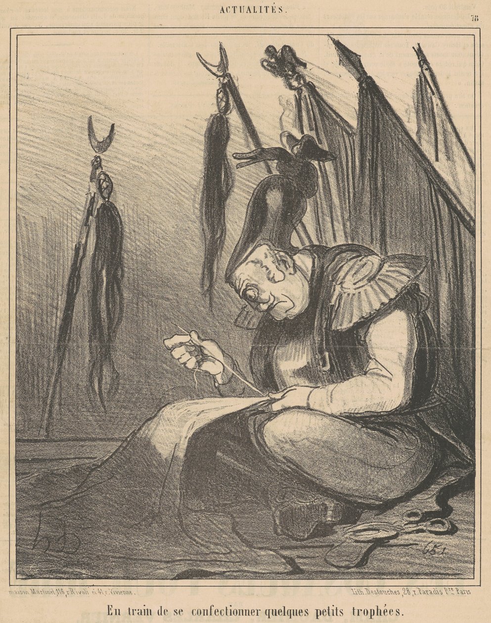 Valmistellaan joitain tekijältä Honoré Daumier