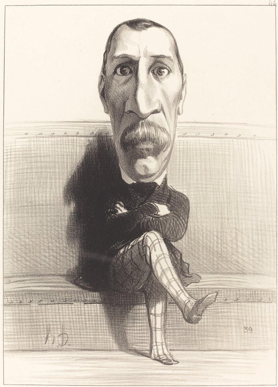 Meille. Isidore Buvignier tekijältä Honoré Daumier