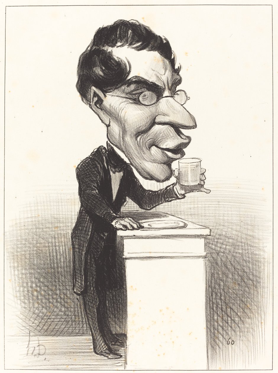 H.M. Augustin Corne tekijältä Honoré Daumier