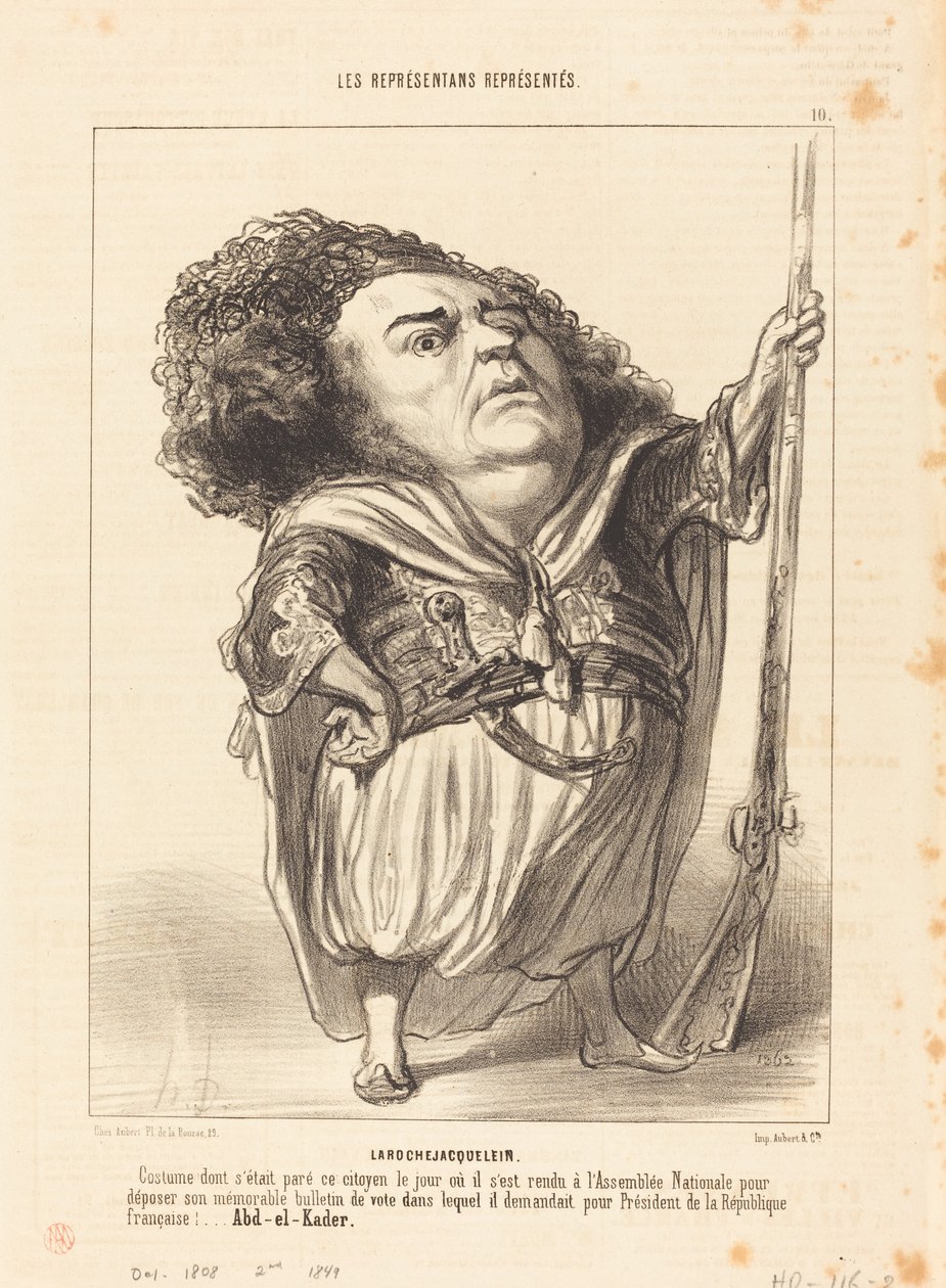 Henri de Larochejacquelein tekijältä Honoré Daumier