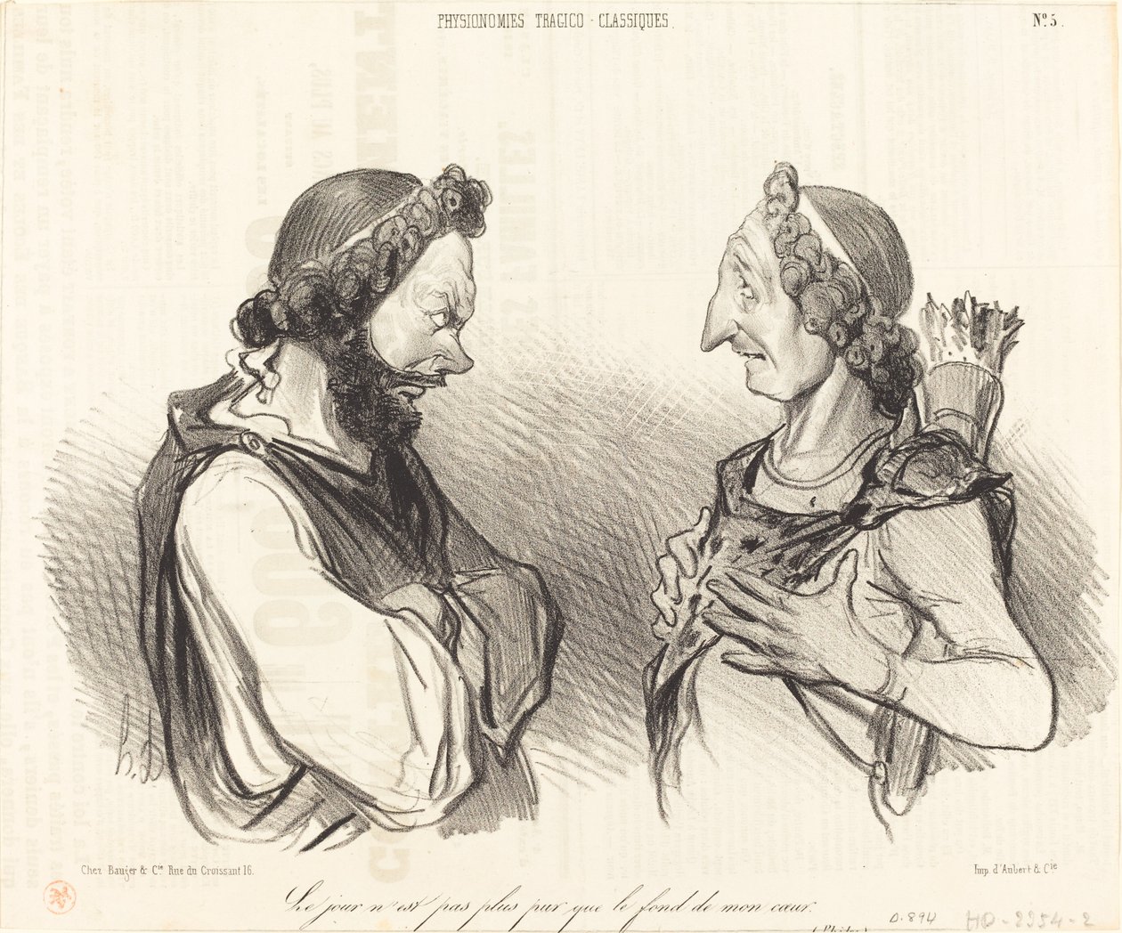Päivä ei ole puhtaampi... tekijältä Honoré Daumier