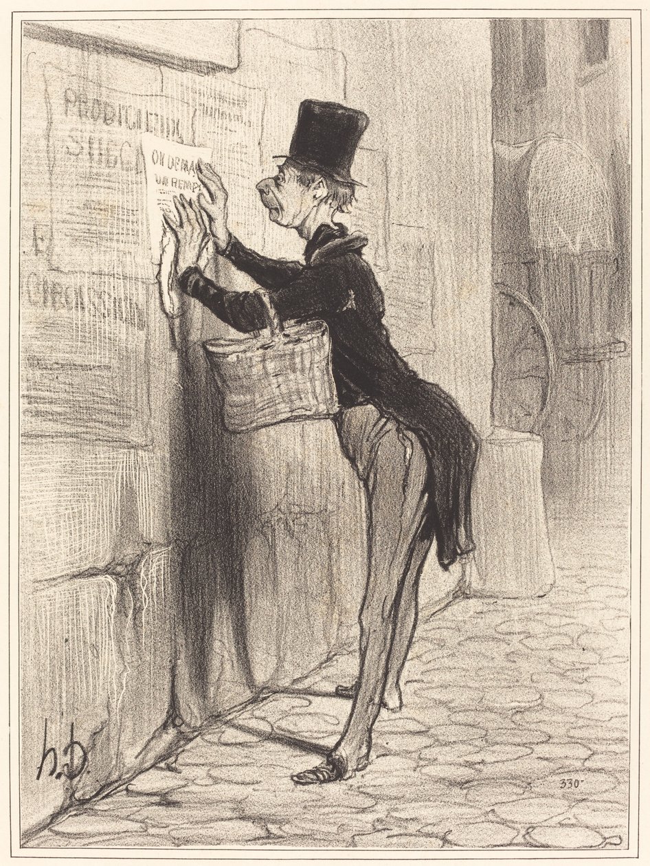 Sijoittaja tekijältä Honoré Daumier