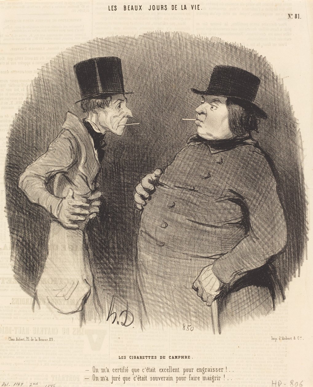 Kamferisavukkeet tekijältä Honoré Daumier